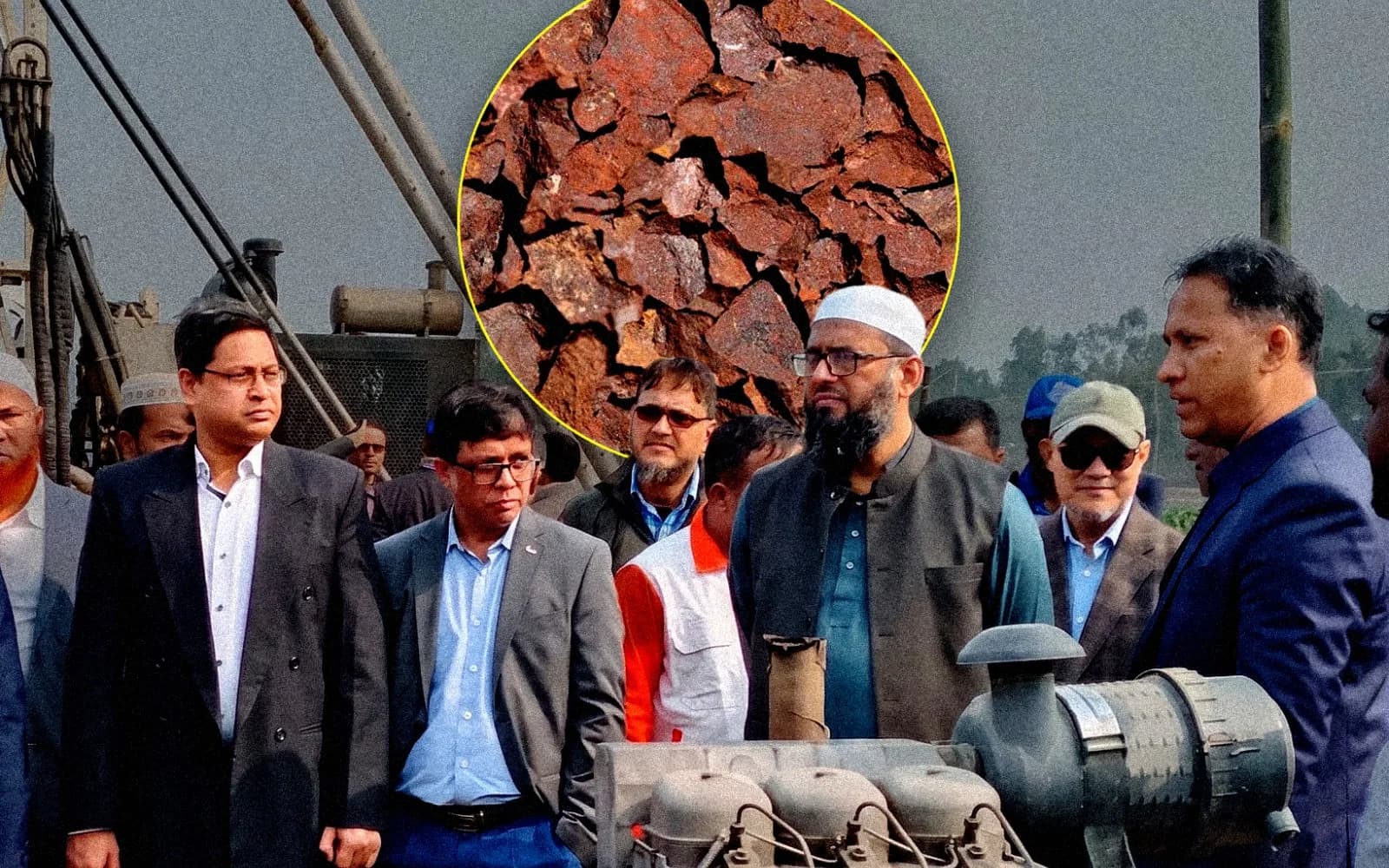 Exploration resumes for iron ore deposit after 6 decades in Rangpur