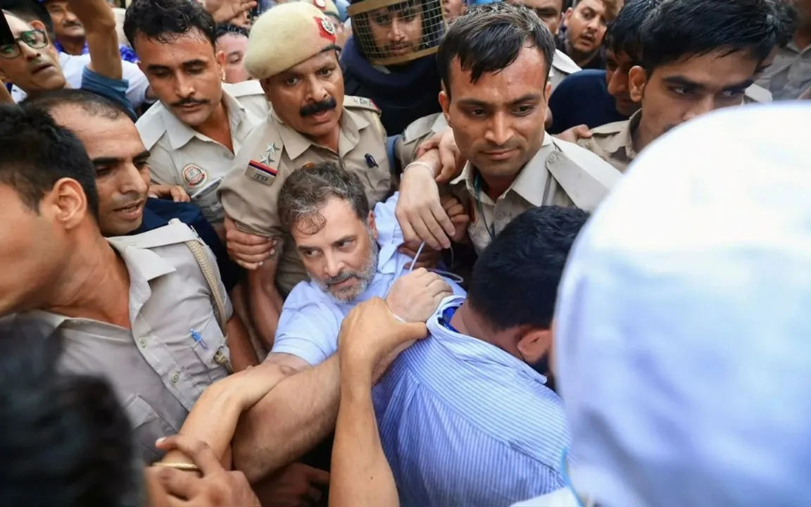 India blames opposition for unrest as Rahul Gandhi remains detained